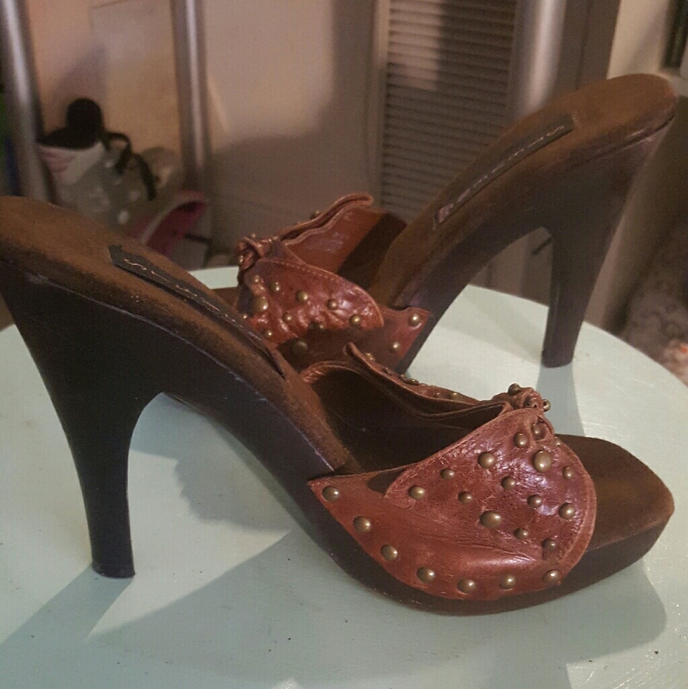 Sexy High Heel Laci Mules by Steve Madden - New